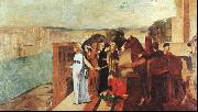 Edgar Degas Semiramis Building Babylon Spain oil painting reproduction